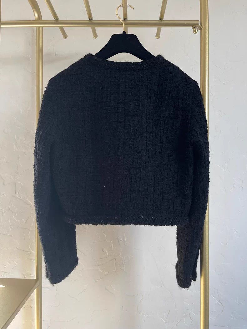 Chanel Chanel 20b classic little black jacket Size XS / US 0-2 / IT 36-38 - 3 Thumbnail
