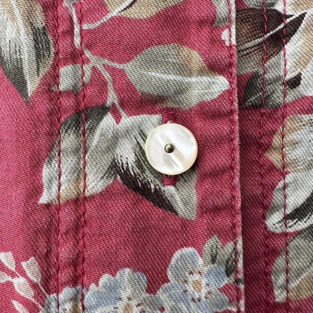 Vintage 90s Lia wear floral flowers button up shirt allover print Size US S / EU 44-46 / 1 - 7 Thumbnail