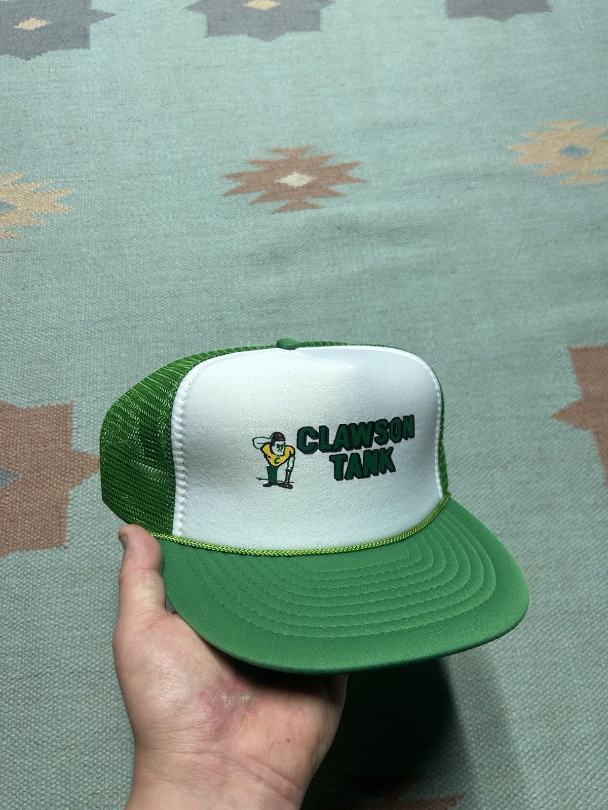 Vintage Vintage trucker hat Clawson tank Michigan oil gas snapback Size ONE SIZE - 1 Thumbnail