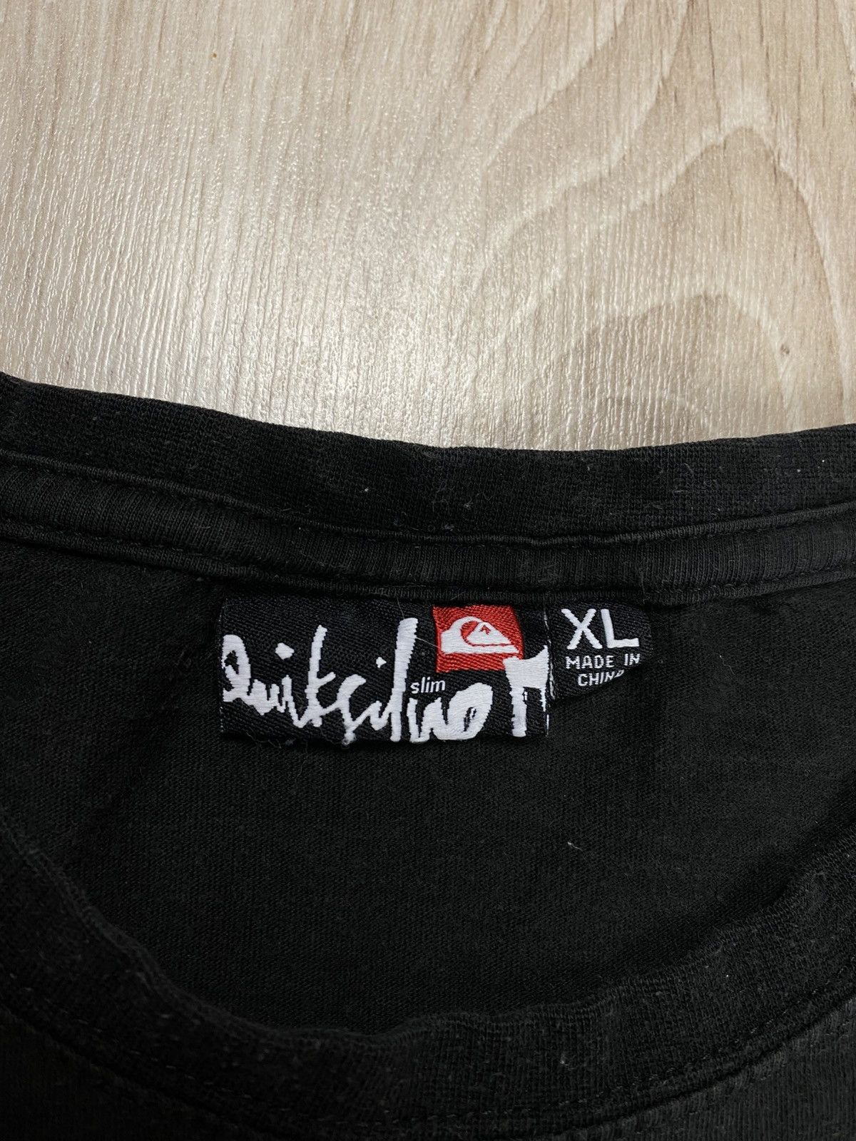 Affliction Vintage Quiksilver Affliction Style Surfing Black T-shirt XL Size US XL / EU 56 / 4 - 12 Thumbnail