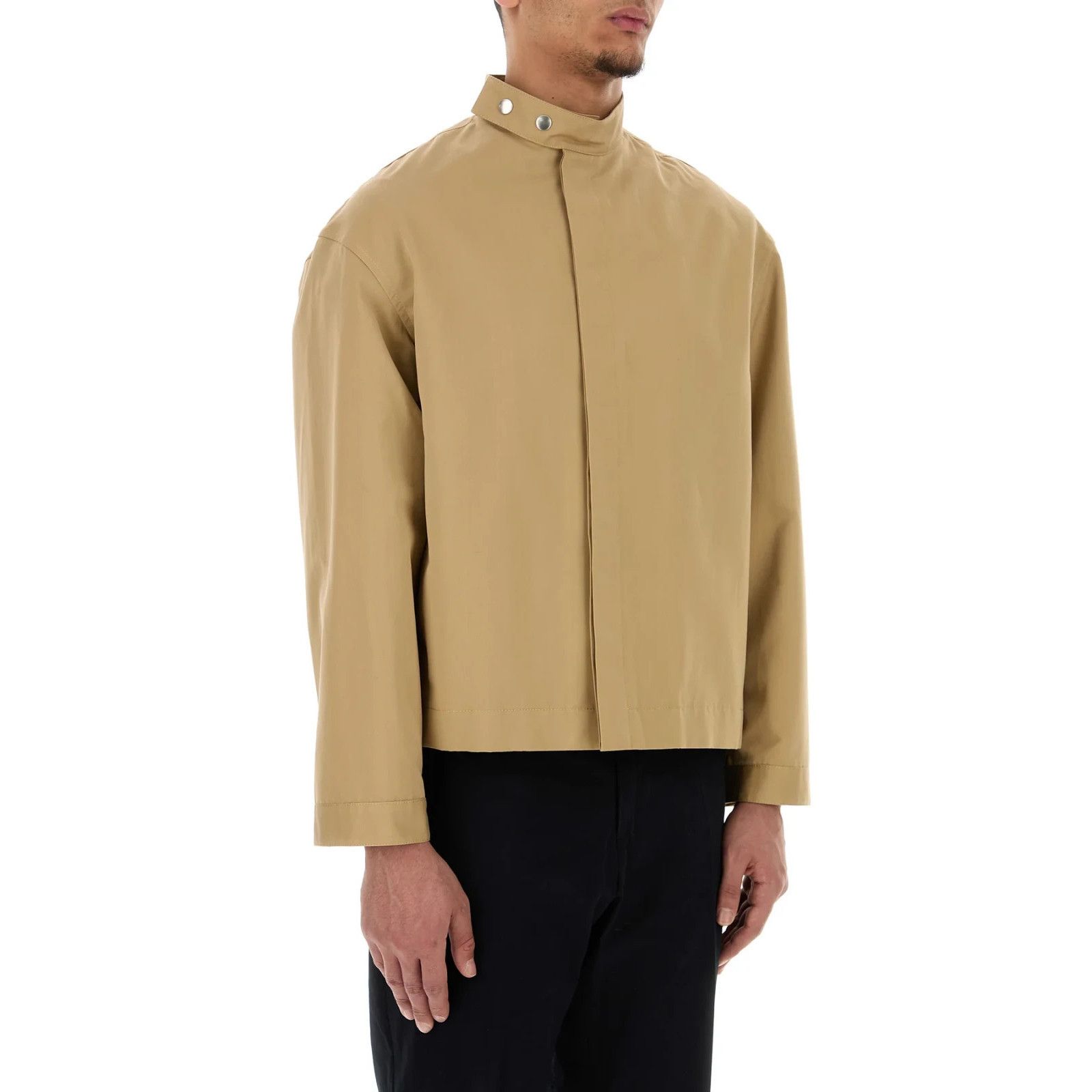 Jil Sander JIL SANDER Beige Cotton Blend Jacket New & Authentic (Men's Size US M / EU 48-50 / 2 - 3 Thumbnail