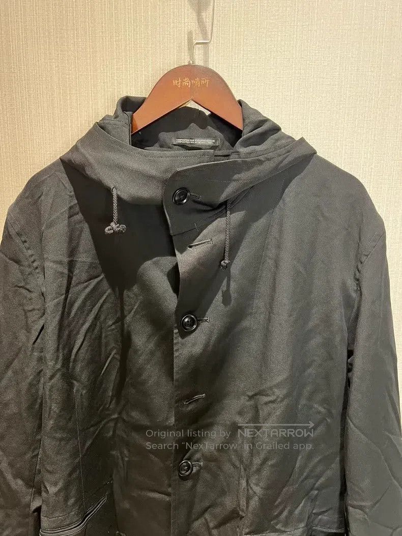 Yohji Yamamoto Yohji Yamamoto Men's hooded trench coat Size US XL / EU 56 / 4 - 3 Thumbnail