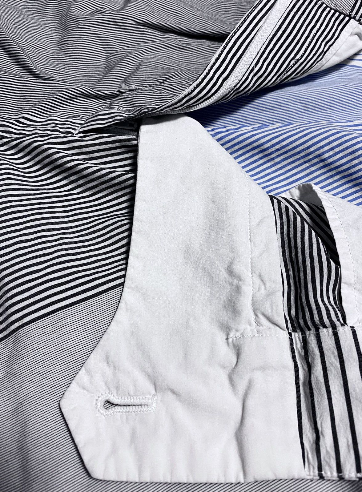 Ports 1961 Women’s Ports 1961 Patchwork Striped Trousers Pants Culottes Size 27" / US 4 / IT 40 - 18 Thumbnail