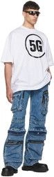 Vetements o1y0924 T-Shirt in White Size US L / EU 52-54 / 3 - 4 Thumbnail