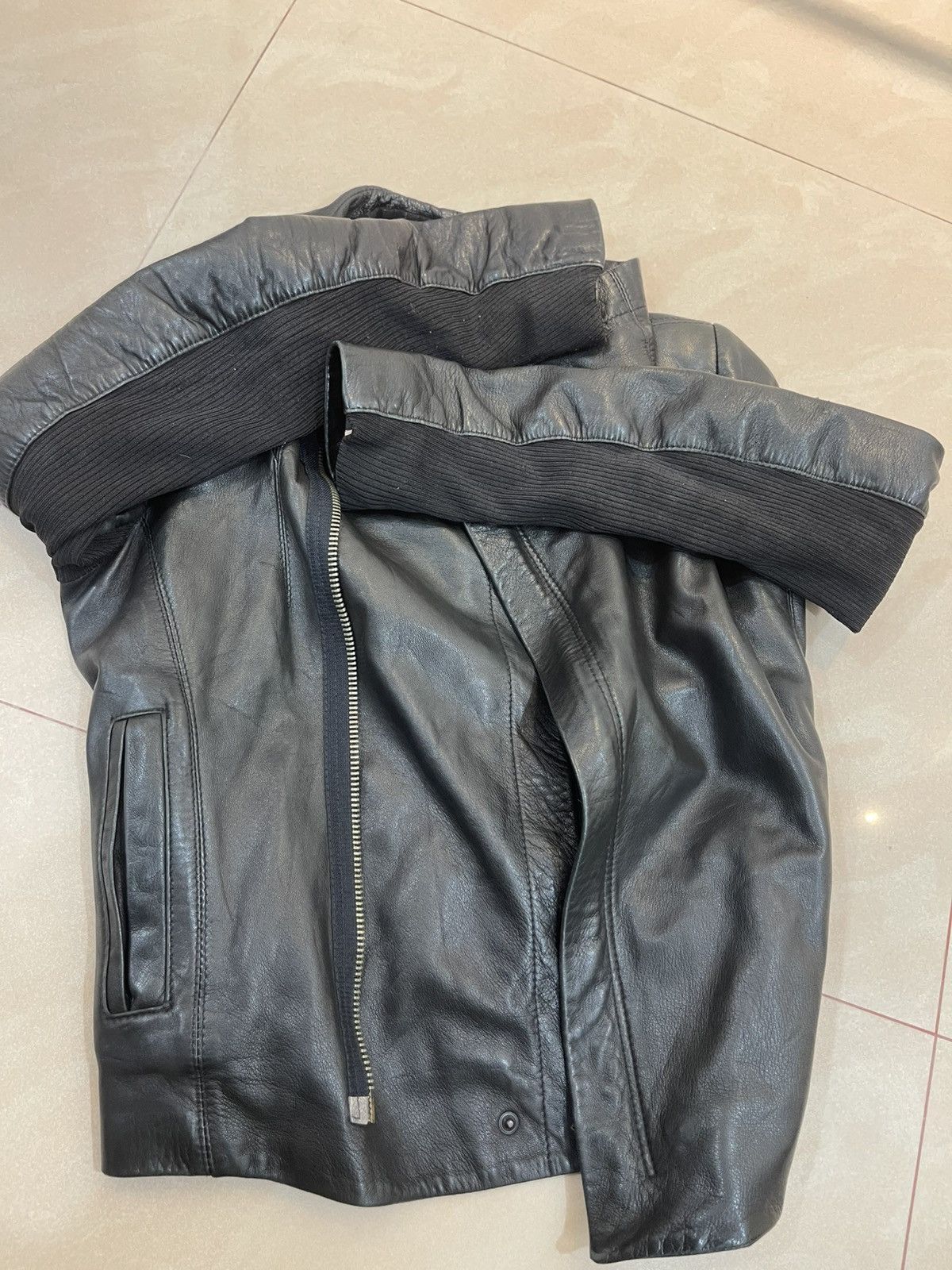 14th Addiction Blur Leather Jacket Size S / US 4 / IT 40 - 23 Thumbnail