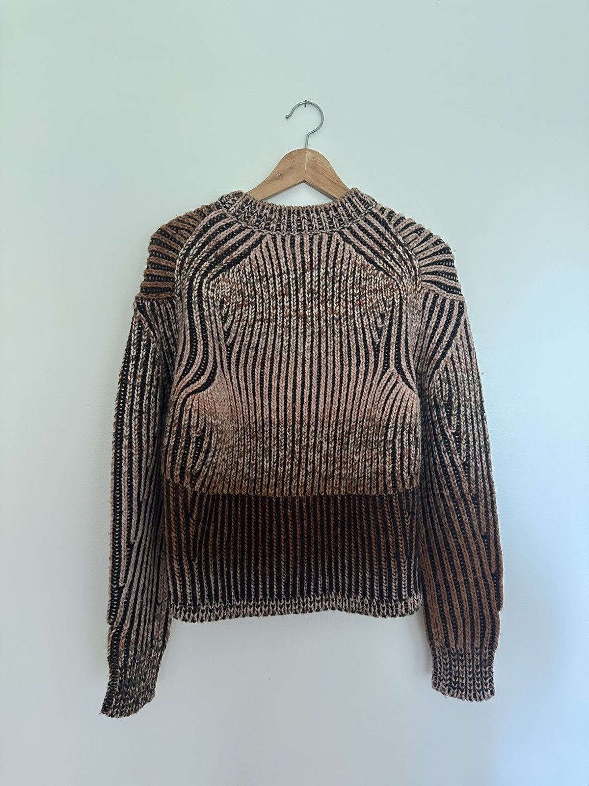 Acne Studios Rare grail 🔥 Zora Acne Studios knit sweater gradient brown Size US S / EU 44-46 / 1 - 5 Thumbnail