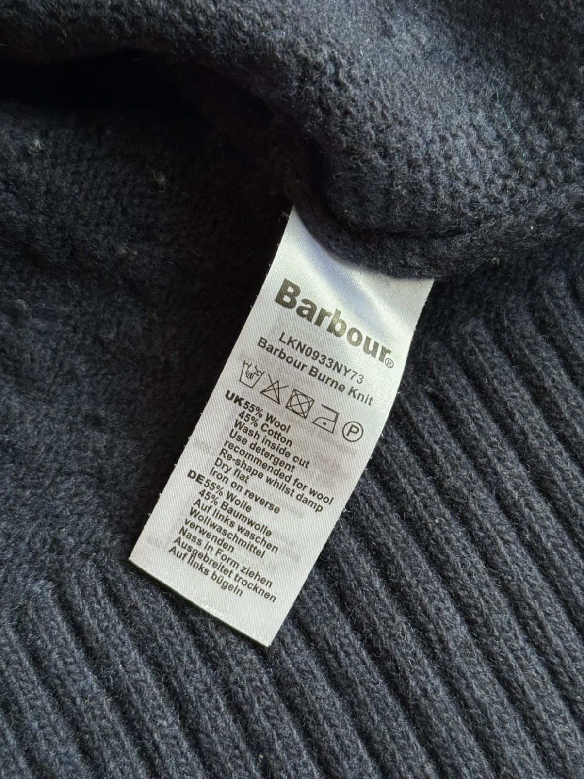 Barbour 🔷Women’s Barbour Wool Golf Cable Knitted Sweater 90s🔷 Size L / US 10 / IT 46 - 5 Thumbnail