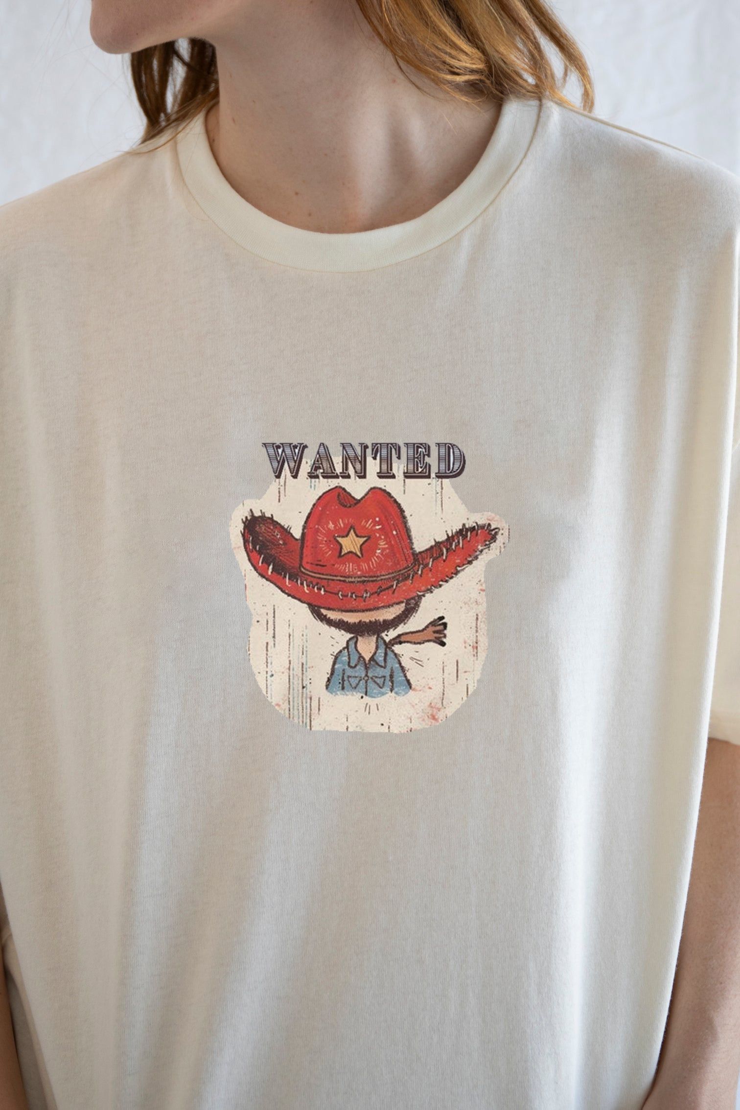 Vintage Wanted Tee | Western-Inspired Graphic Size L / US 10 / IT 46 - 4 Thumbnail