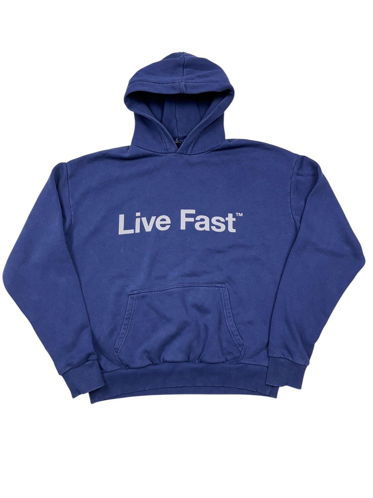 Live Fast Die Young Spell Out Hoodie y2k LFDY