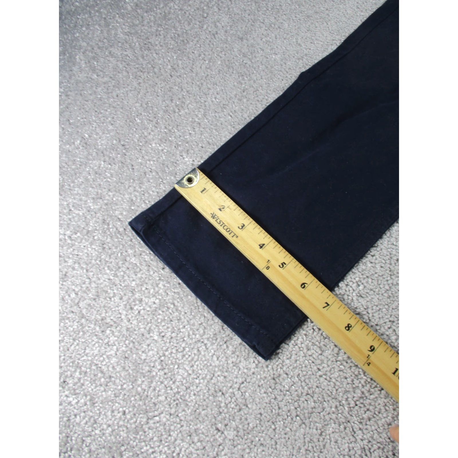 Levi's Levis 502 Pants Mens 28 Navy Blue Taper Fit 28x31 | Jeans | Regular | Blue | 28x31 | Mens Size US 28 / EU 44 - 5 Thumbnail