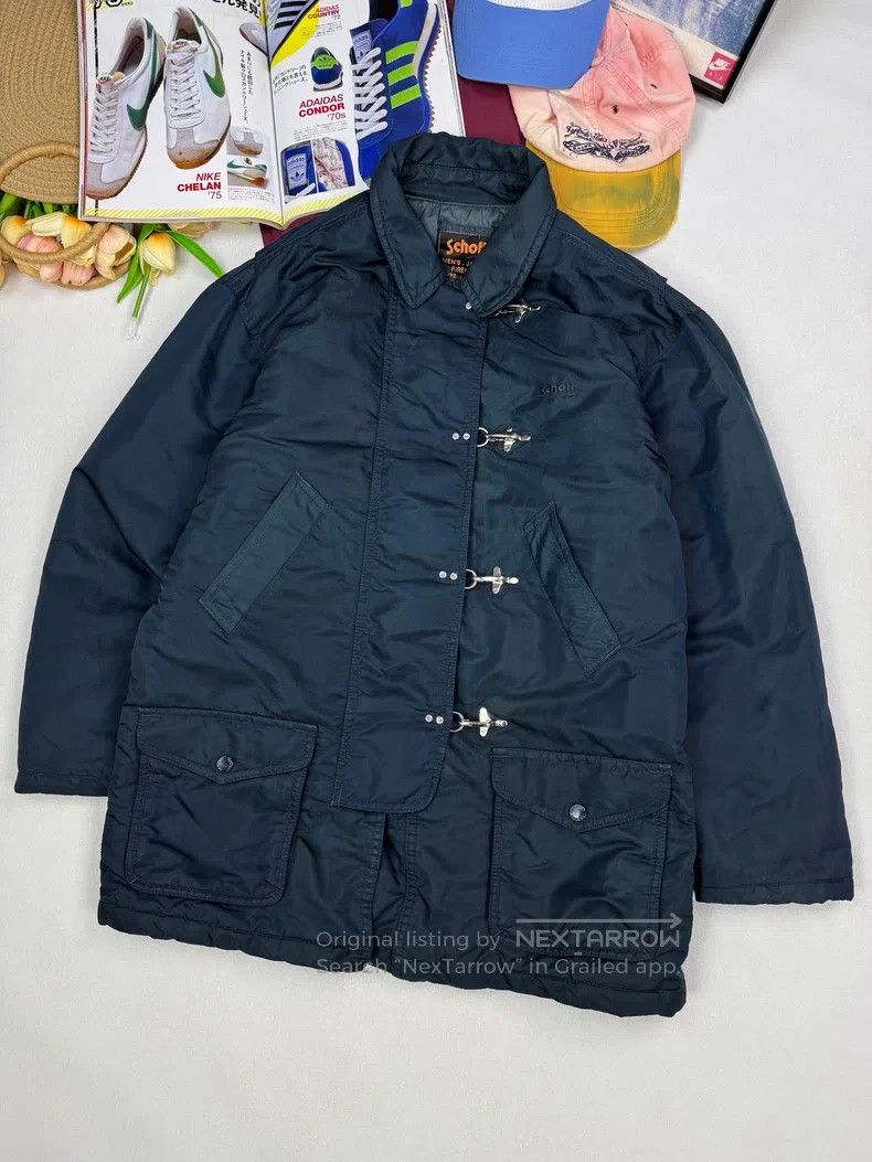 Schott Schott 90s lobster buckle fire coat Size US M / EU 48-50 / 2 - 1 Thumbnail