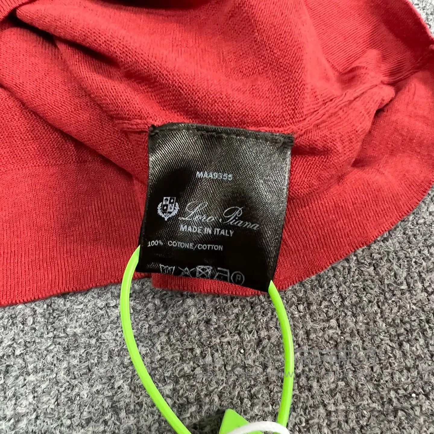 Loro Piana LORO PIANA size 41 Polo shirt with knitted short sleeves| Size US XXS / EU 40 - 5 Thumbnail