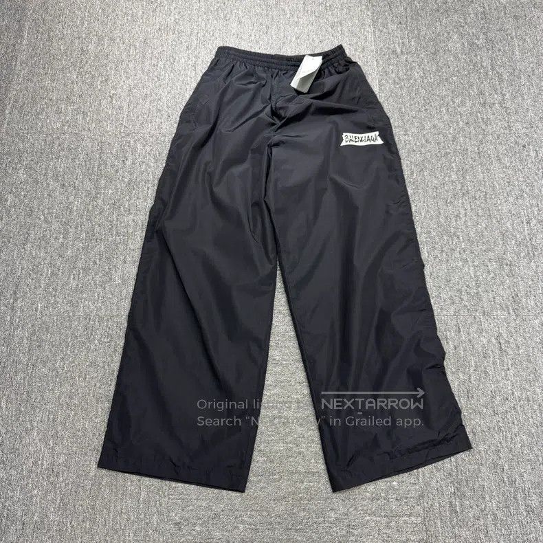 Balenciaga Balenciaga size S Tape Letter Casual Pants Size US 27 - 1 Thumbnail