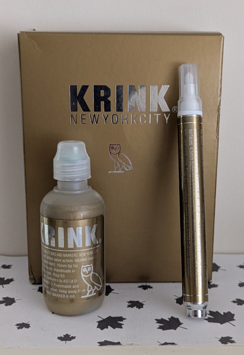 October's Very Own OVO Octobers Very Own x KRINK Gold Marker Set Size ONE SIZE - 3 Thumbnail