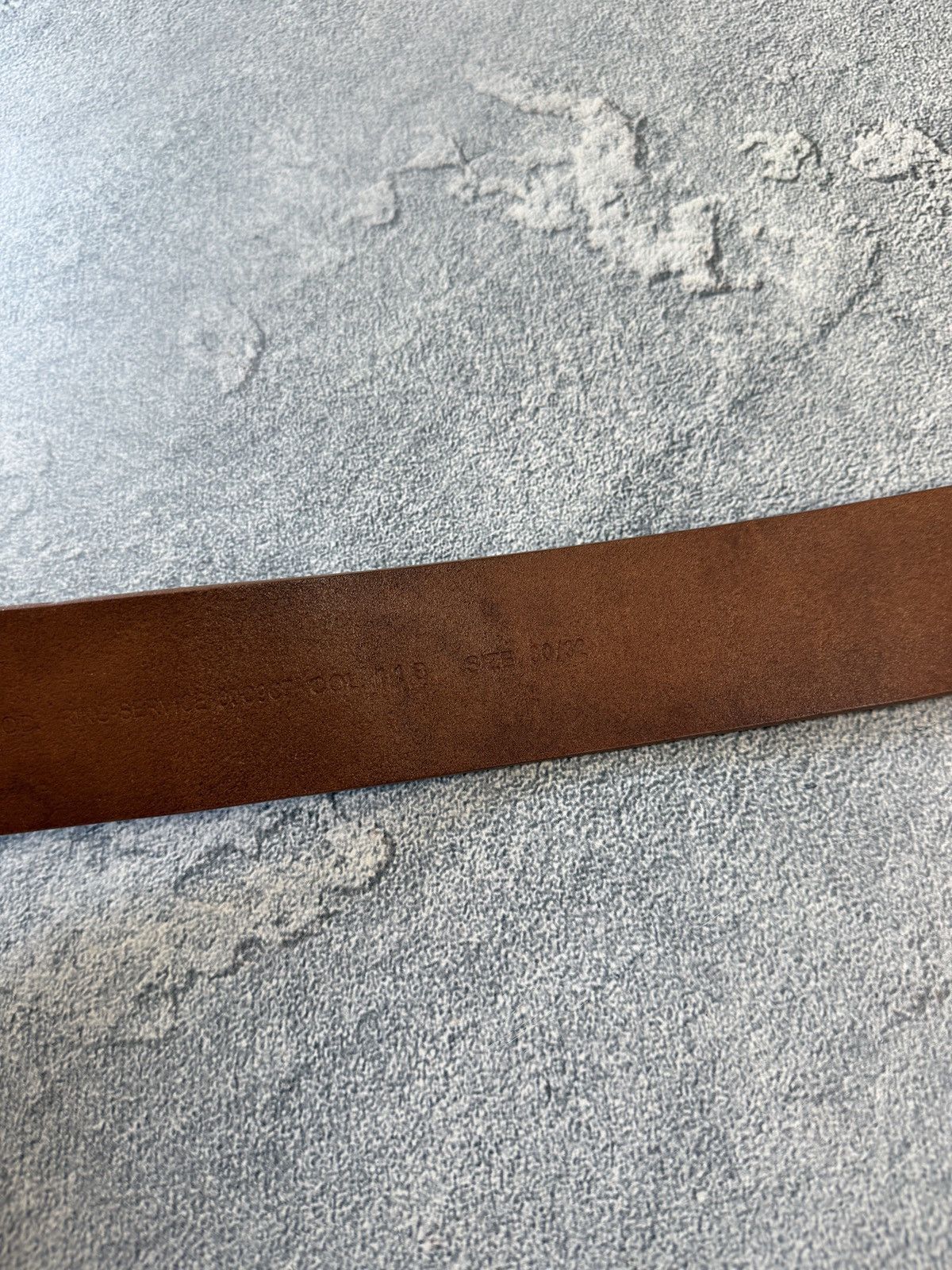 Diesel Vintage Y2K Diesel Belt Leather Metal Logo Japanese Size ONE SIZE - 9 Thumbnail