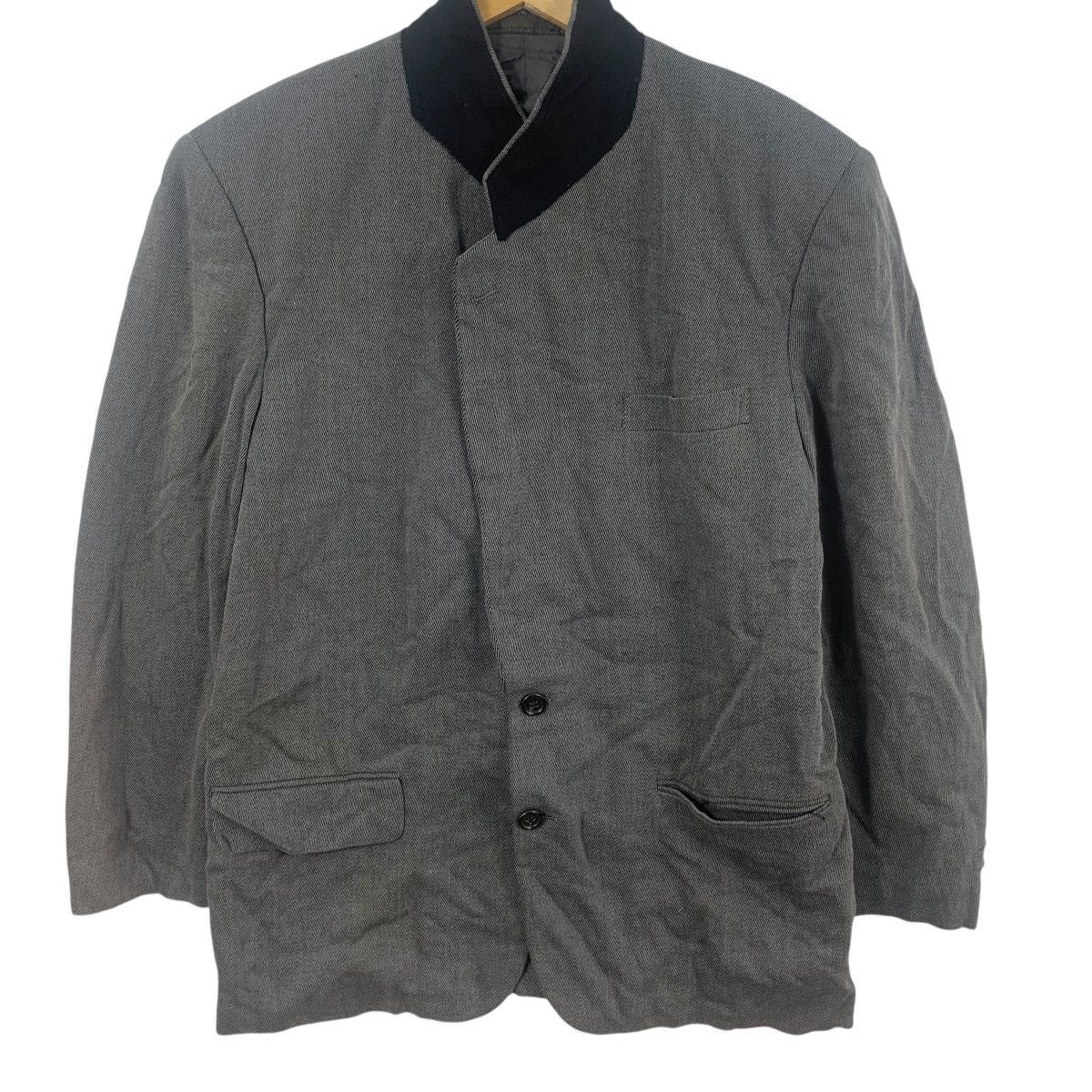Comme des Garcons Vintage 1990 COMME DES GARCONS HOMME Blazer Coat Suit Formal Size 36S - 4 Thumbnail