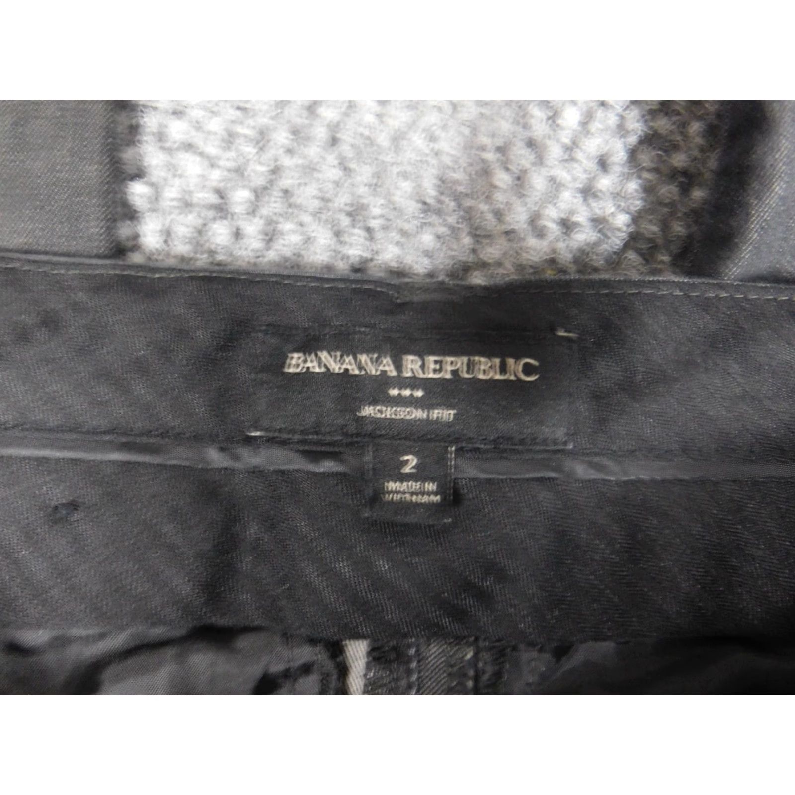 Banana Republic Banana Republic Womens Pants 2 Gray Jackson fit chino Size 26" / US 2 / IT 38 - 3 Thumbnail