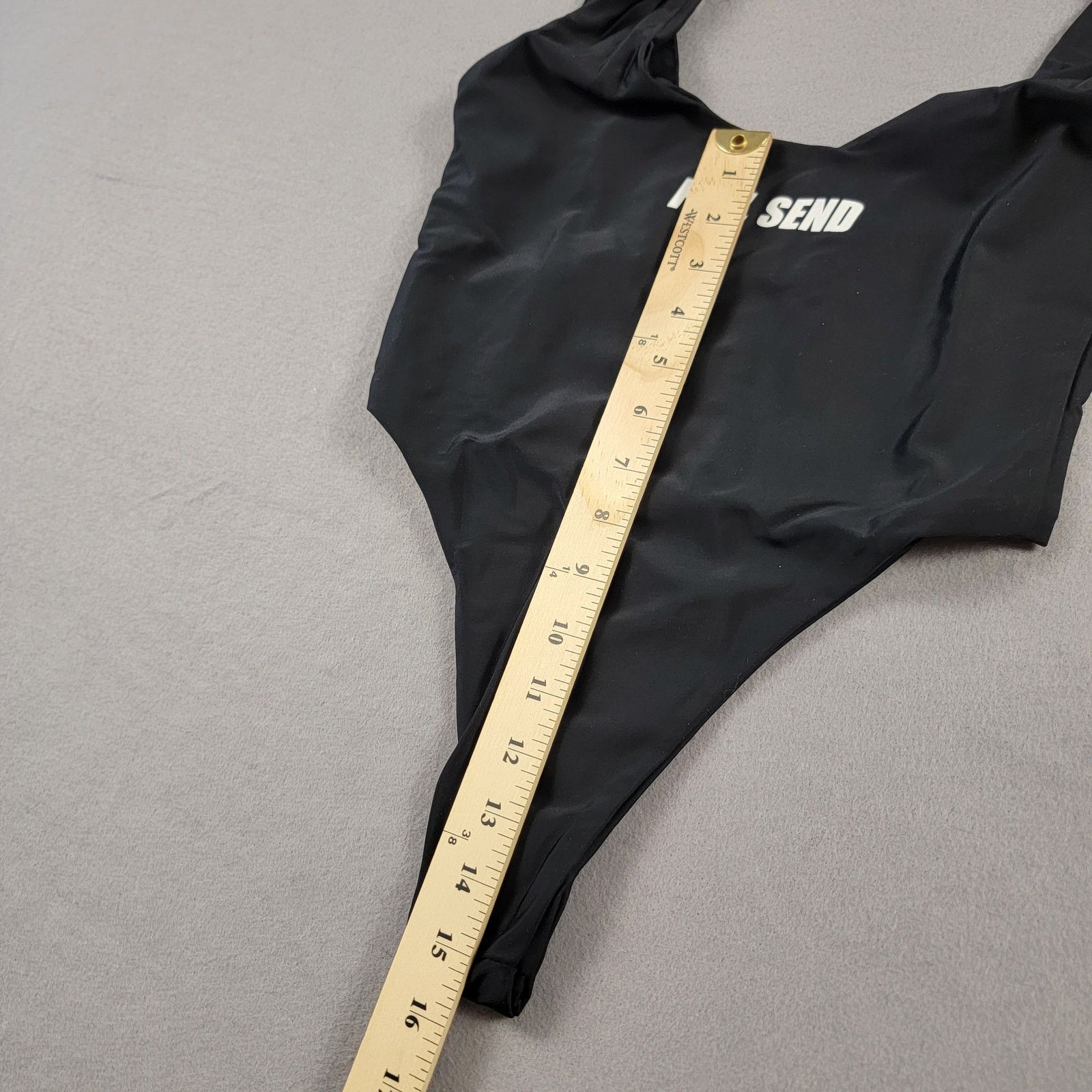 Full Send Full Send Women's One Piece Black Swimsuit - Size S (244) Size S / US 4 / IT 40 - 5 Thumbnail