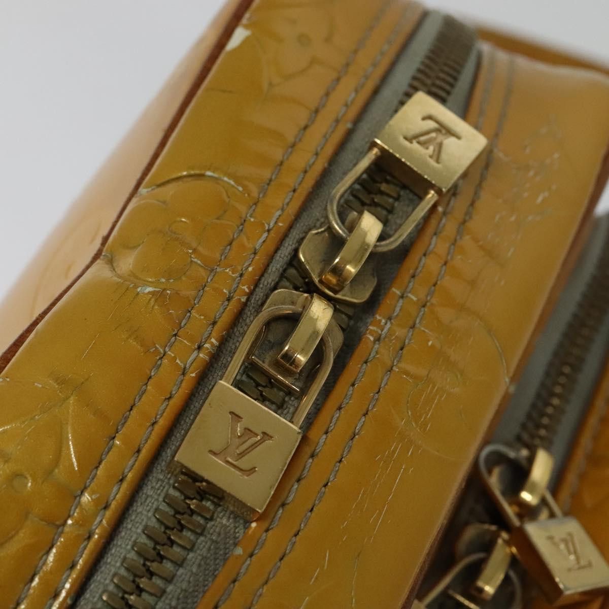 Louis Vuitton LOUIS VUITTON Monogram Vernis Wooster Shoulder Bag Gris Size ONE SIZE - 10 Thumbnail