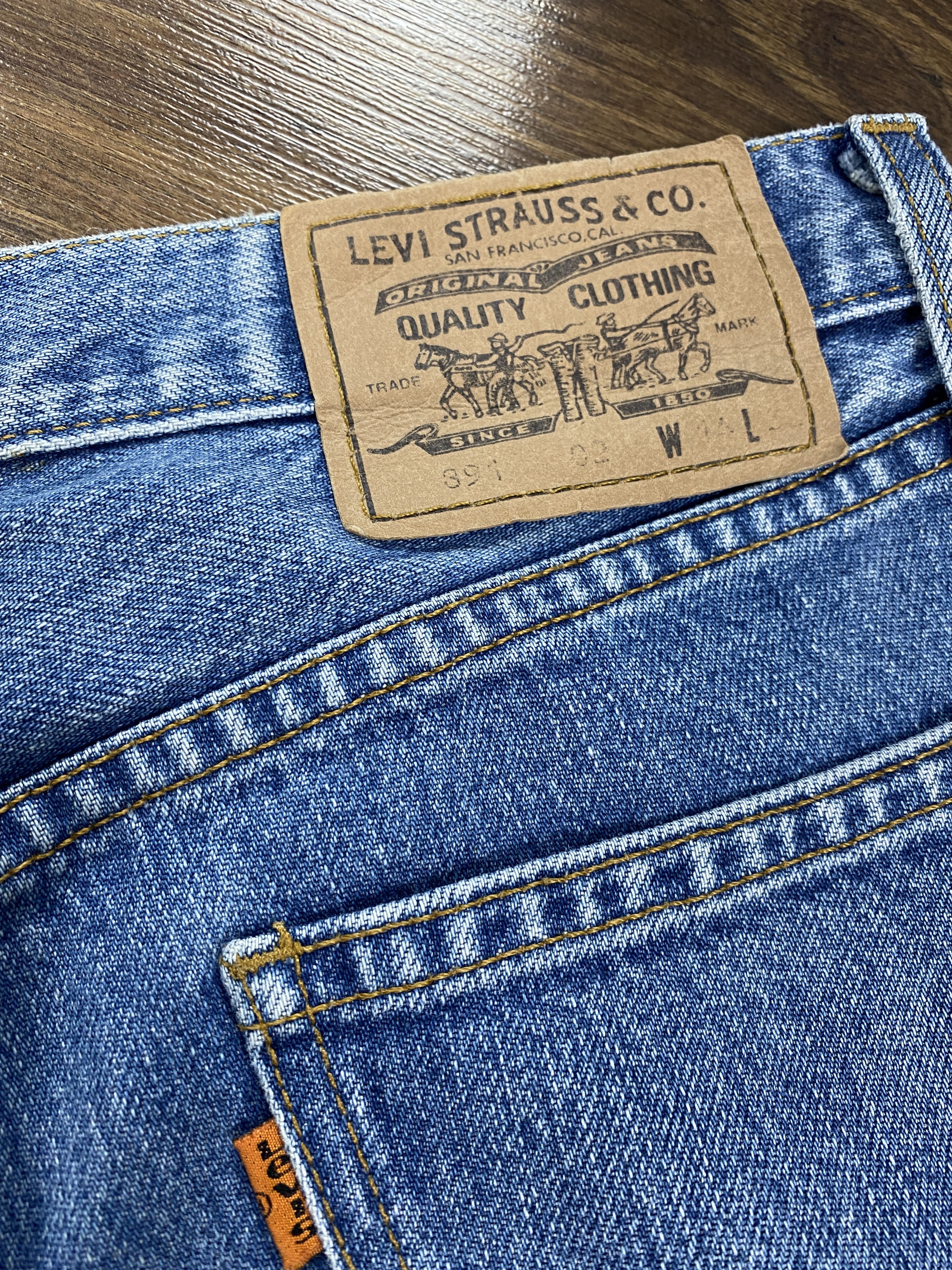 Levi's × Levi's Vintage Clothing Levi's 891 90s vintage womens jeans washed denim pants Size 27" / US 4 / IT 40 - 3 Thumbnail