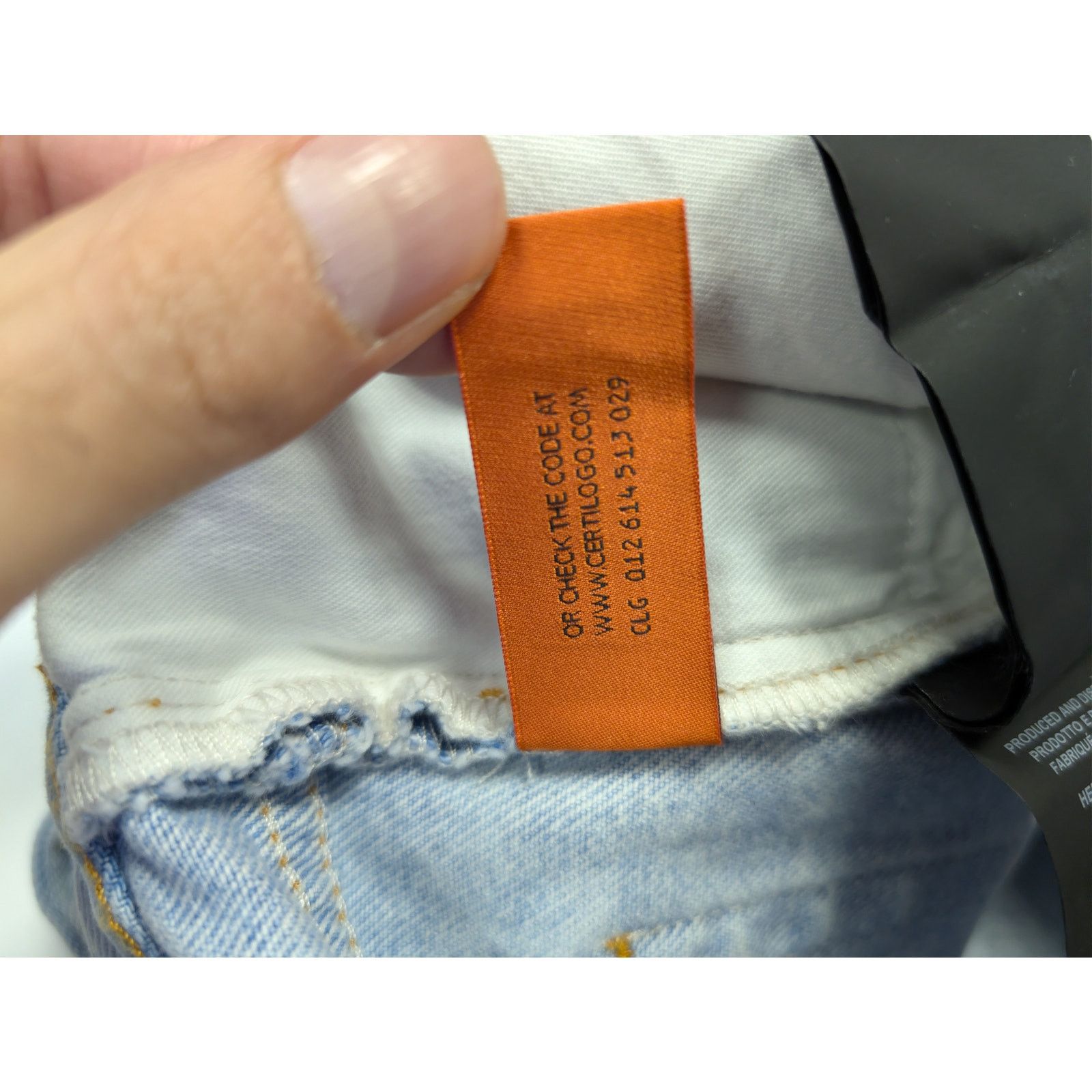 Heron Preston o1rshd1 Printed 5 Pockets Vintage Denim Jeans in Blue Size US 30 / EU 46 - 21 Thumbnail