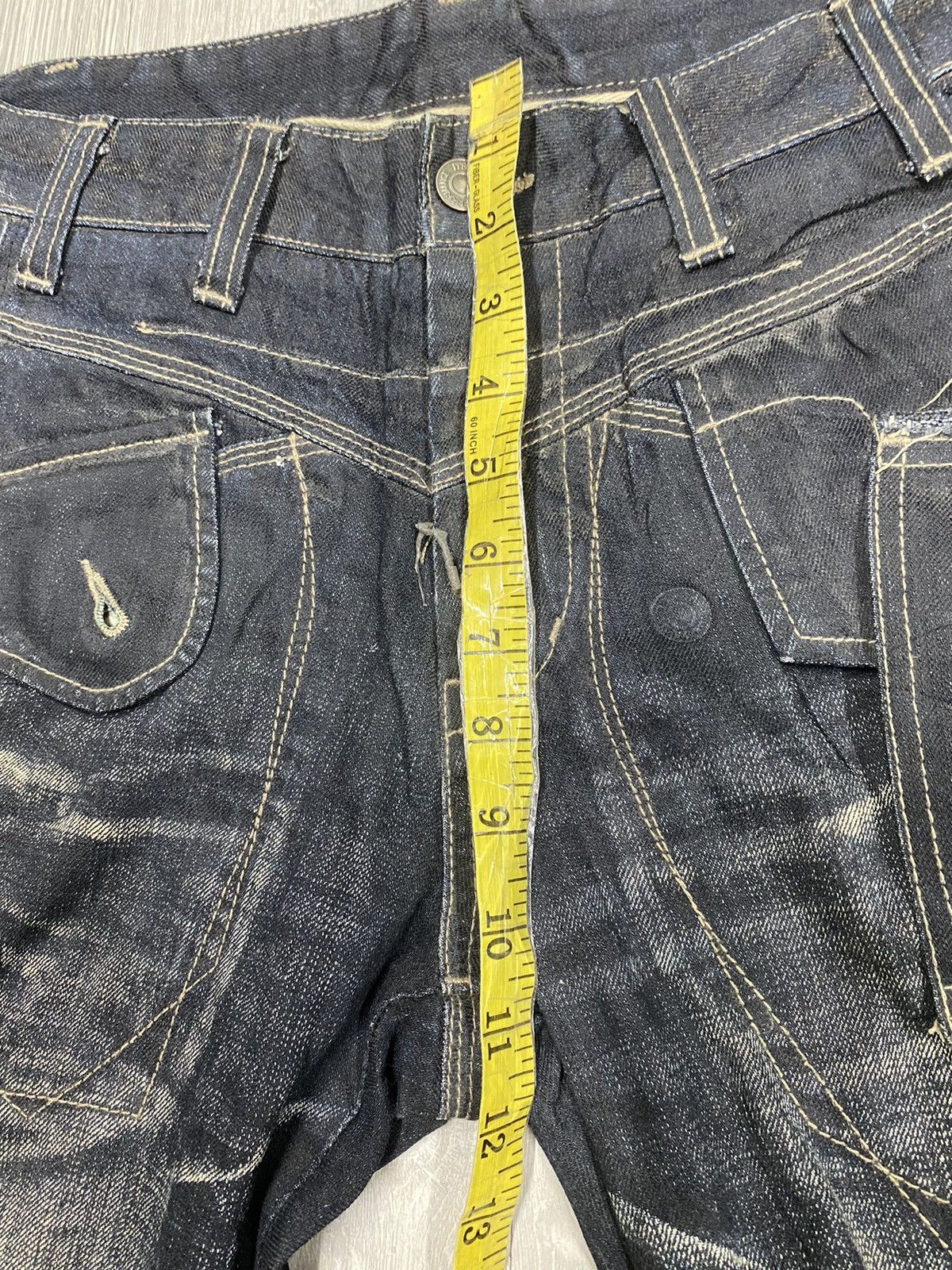 If Six Was Nine × Japanese Brand × PPFM Rare PPFM Punk Denim Multipocket Size US 32 / EU 48 - 10 Thumbnail