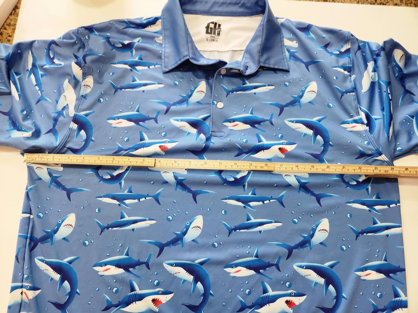 Other Greater Half Performance Polo Shirt Men's XL Blue Shark Golf Size US XL / EU 56 / 4 - 3 Thumbnail