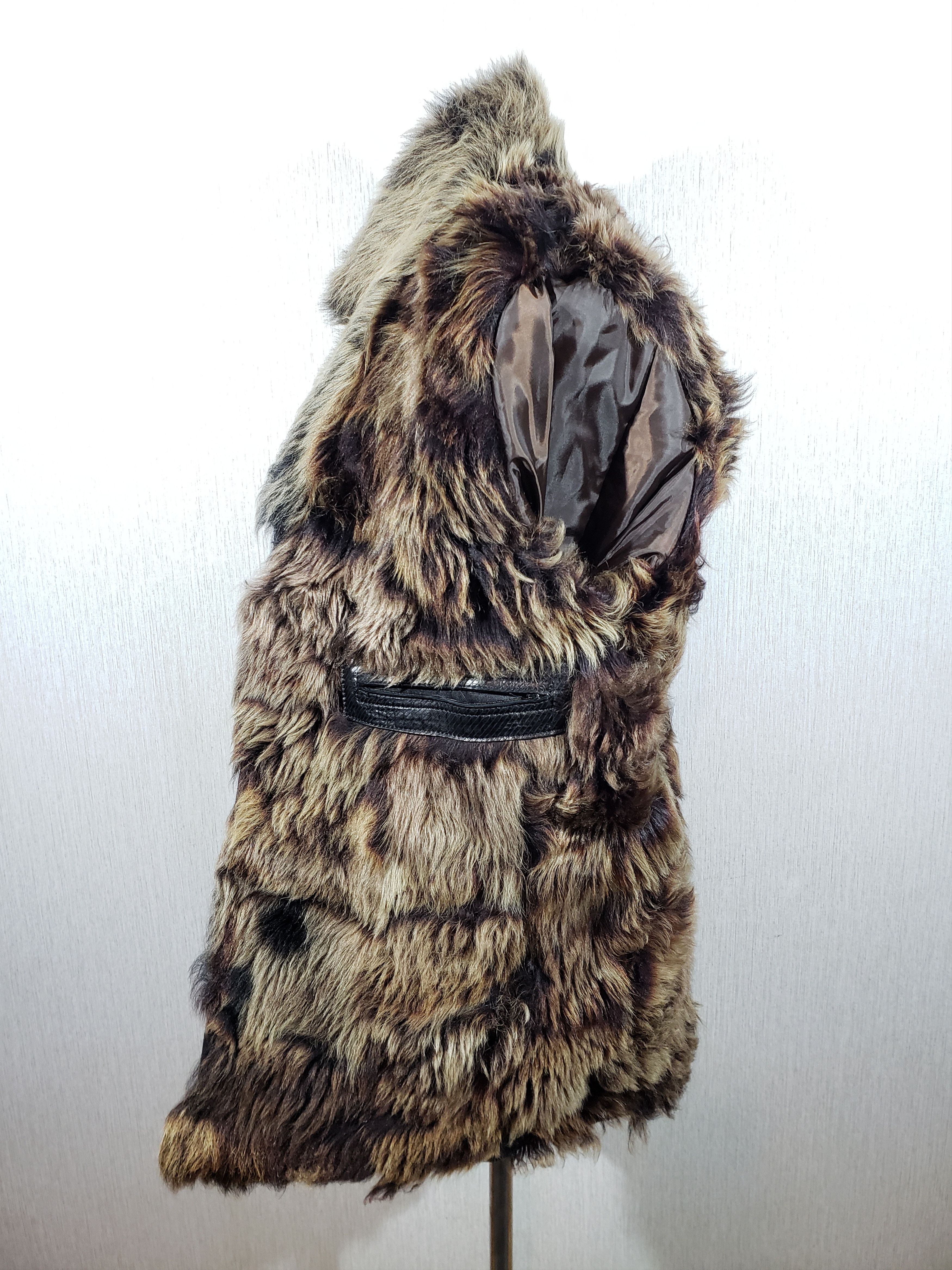 Other Stylish black men's leather jacket with warm fur. Size US M / EU 48-50 / 2 - 9 Thumbnail