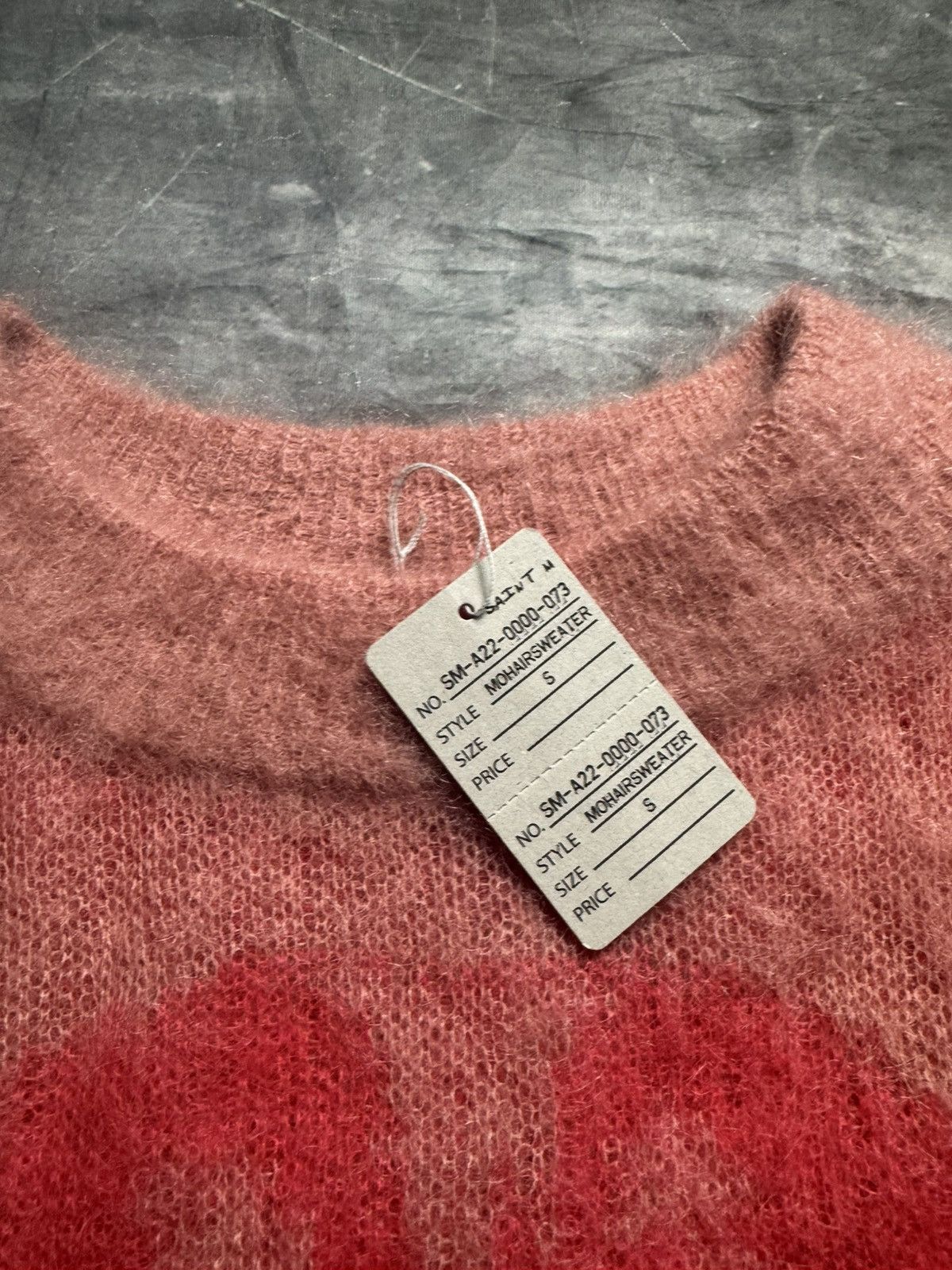 Born X Raised × Saint Michael Saint Michael Born X Raised Clown Mohair Knit Sweater Size US S / EU 44-46 / 1 - 7 Thumbnail