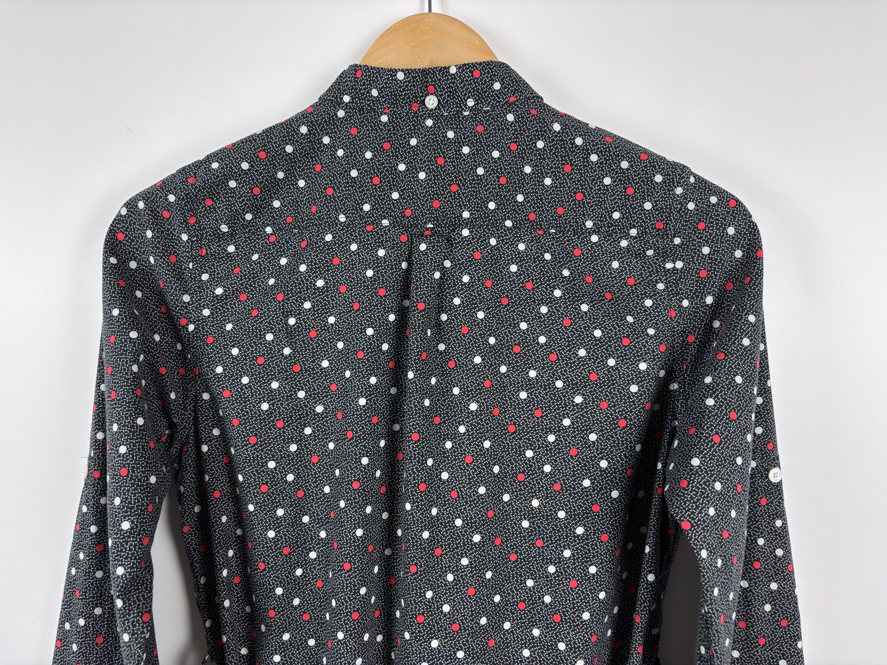 Fred Perry Fred Perry Polka Dot Belted Shirt Dress Gray US 4 / UK 8 Size S / US 4 / IT 40 - 6 Thumbnail