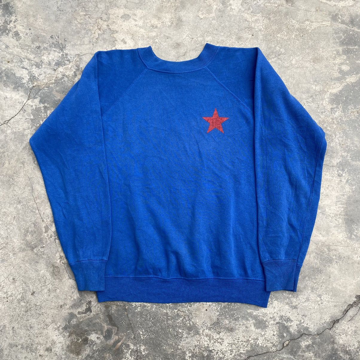 Vintage 80s Live & Die sweatshirt SC006 Size US M / EU 48-50 / 2 - 2 Thumbnail