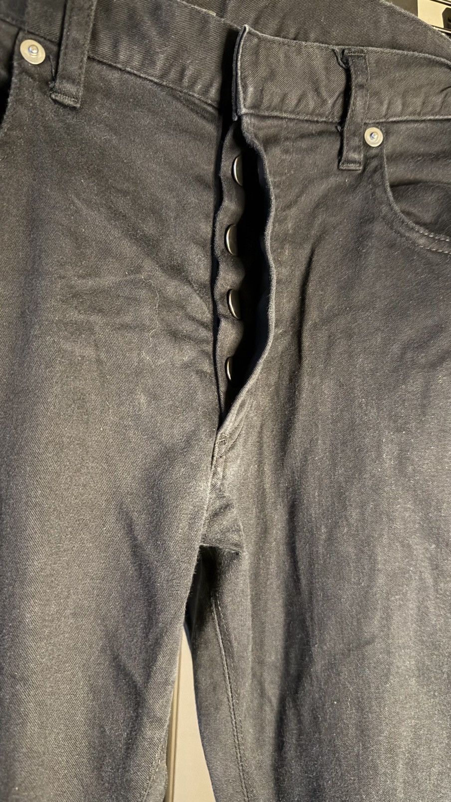Christian Dior Monsieur Dior Homme 09AW Skinny Jeans with Hem zipper Size US 31 - 5 Thumbnail
