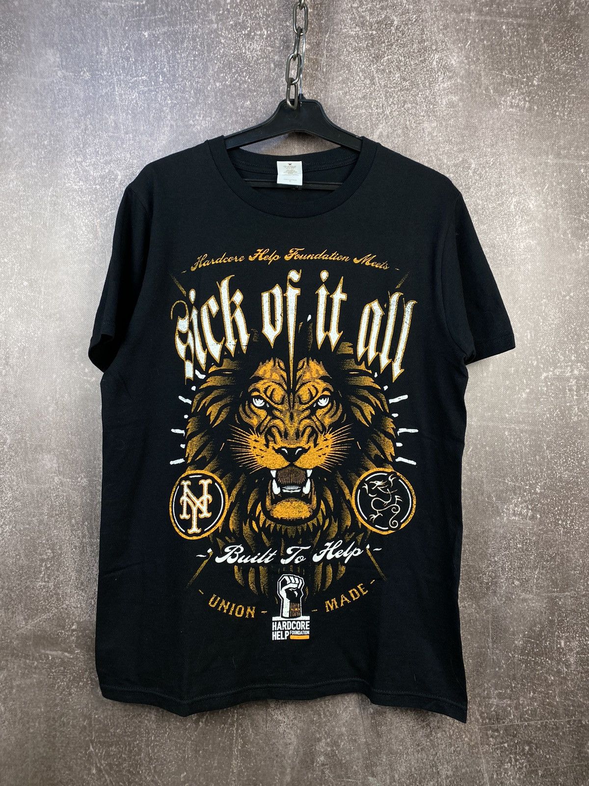 Band Tees × Vintage Vintage 90s SICK OF IT ALL band tee hardcore punk Size US M / EU 48-50 / 2 - 1 Thumbnail