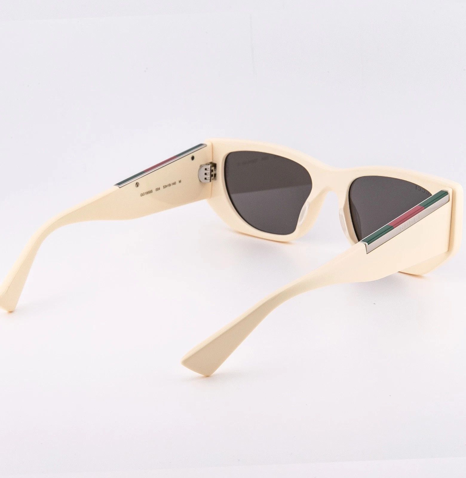 Gucci GUCCI GG1959S WEB Stripe Logo 1959 004 Unisex Sunglasses Size ONE SIZE - 3 Thumbnail