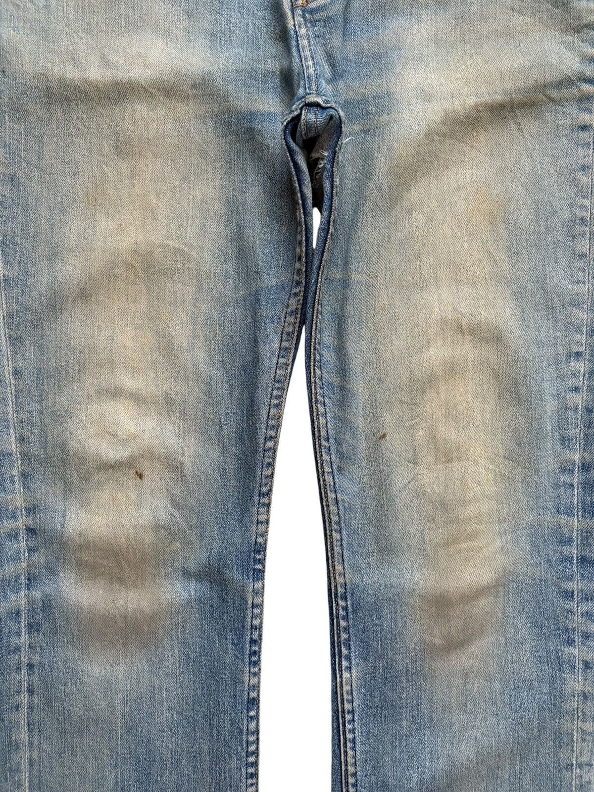 A.P.C. Vintage A.P.C Rusty Mud Wash Distressed Slim Skinny Jeans Size US 34 / EU 50 - 5 Thumbnail