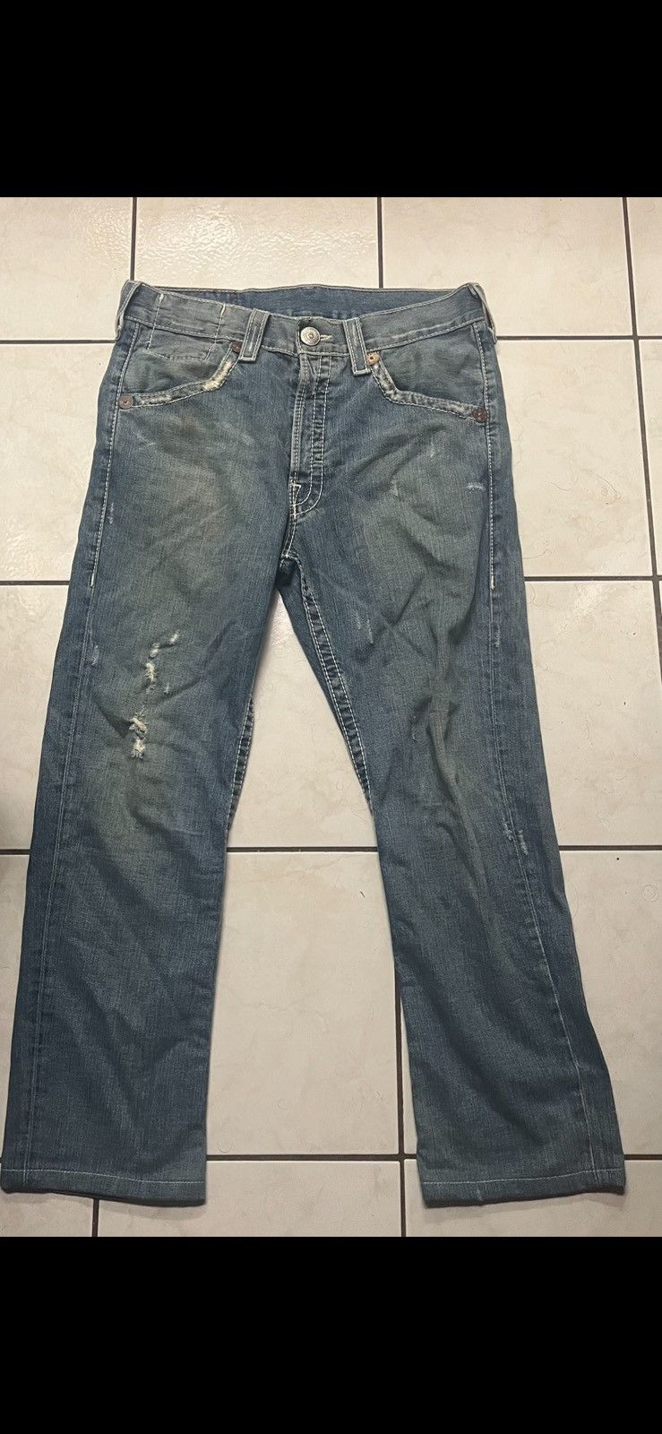 True Religion × Vintage true religion jeans Size US 34 / EU 50 - 1 Thumbnail