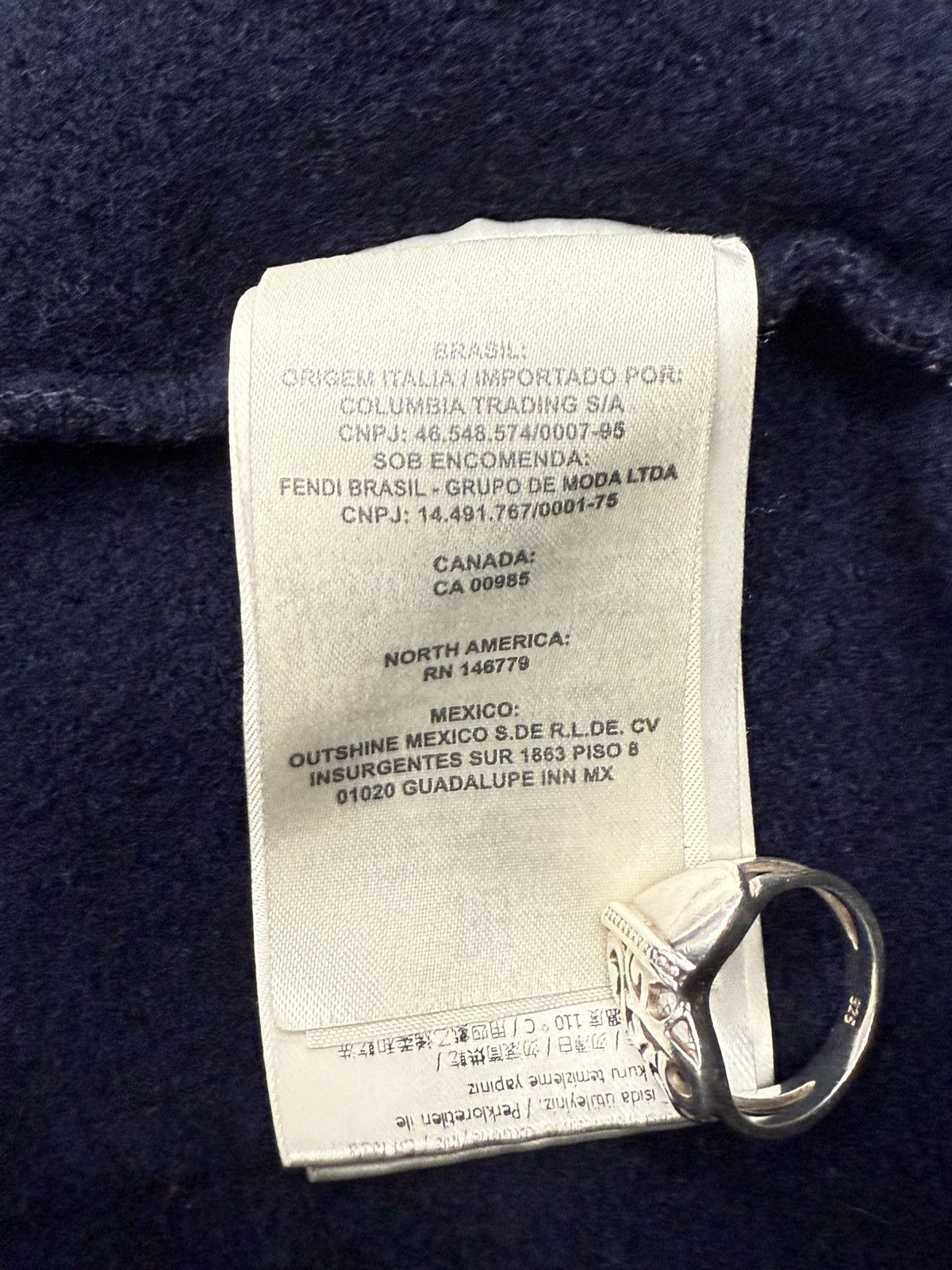 Fendi Fendi Shearling Logo Hoodie Size US M / EU 48-50 / 2 - 14 Thumbnail