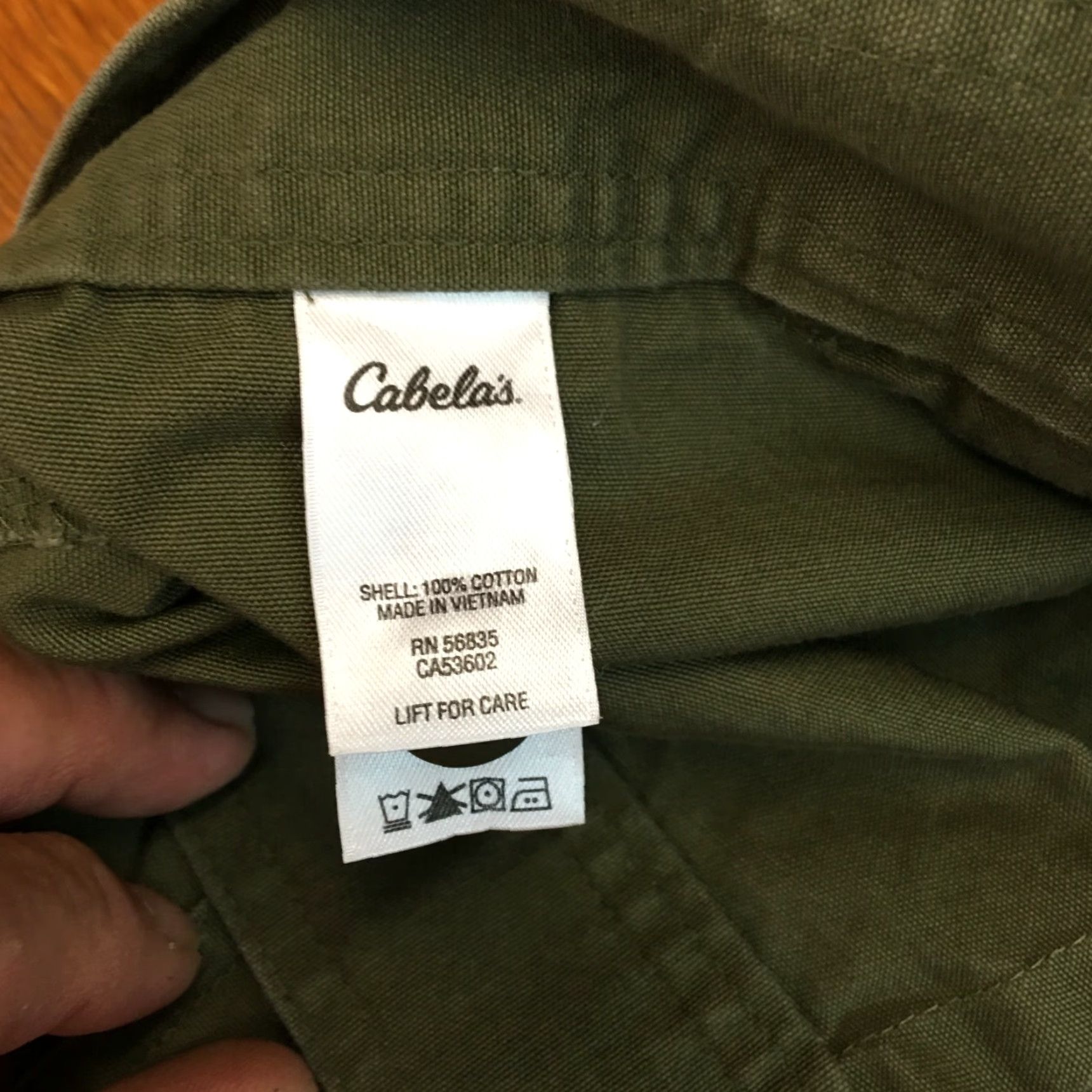 Vintage VINTAGE Cabela's Shorts Cargo Men 42 Green Regular Flat Front High Rise 8 Inseam Adults Mens Size US 44 / EU 60 - 6 Thumbnail