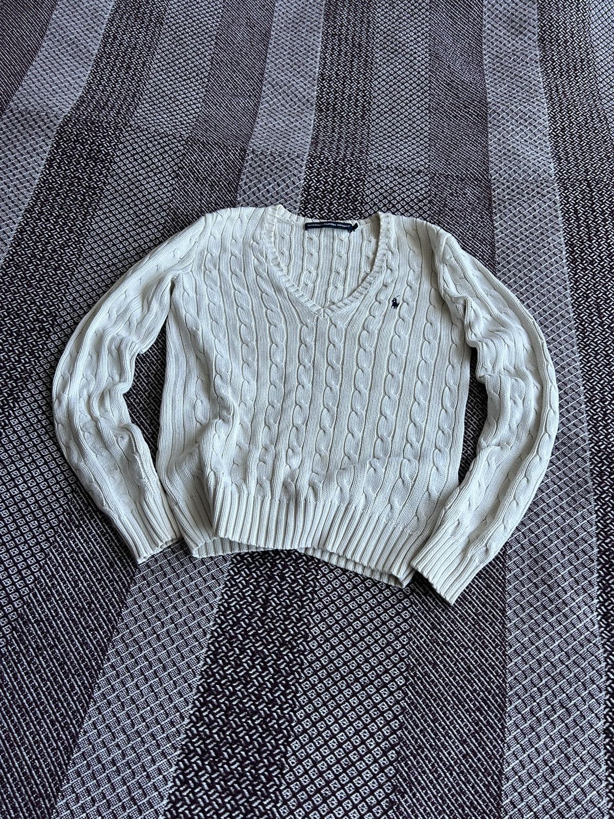 Polo Ralph Lauren Polo Ralph Lauren Sport Knitted V-Neck Sweater Streetwear Size S / US 4 / IT 40 - 7 Thumbnail