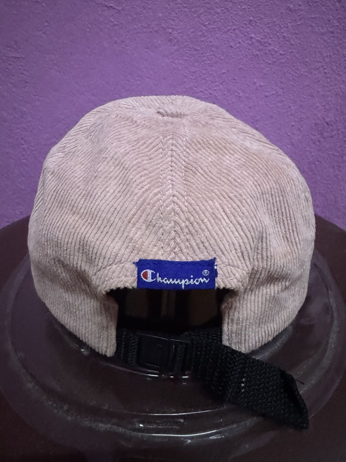 Champion Champion Corduroy Strapback Cap Hat One Size Size ONE SIZE - 2 Thumbnail