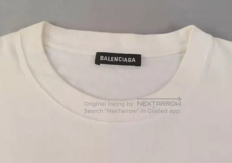 Balenciaga Balenciaga Letter logo short-sleeve, loose fit Size US L / EU 52-54 / 3 - 3 Thumbnail