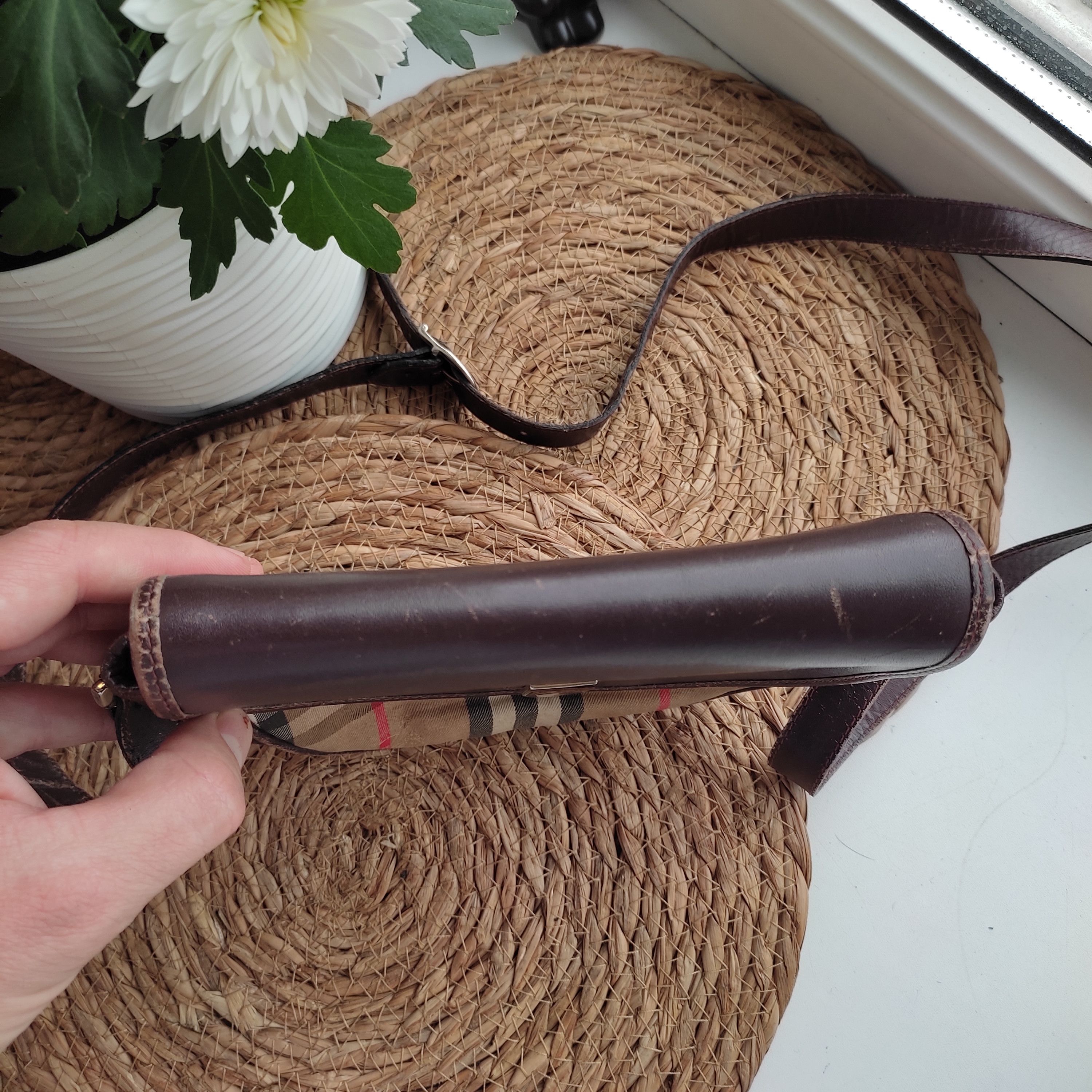 Burberry × Vintage Burberrys vintage crossbody bags nova check Size ONE SIZE - 7 Thumbnail