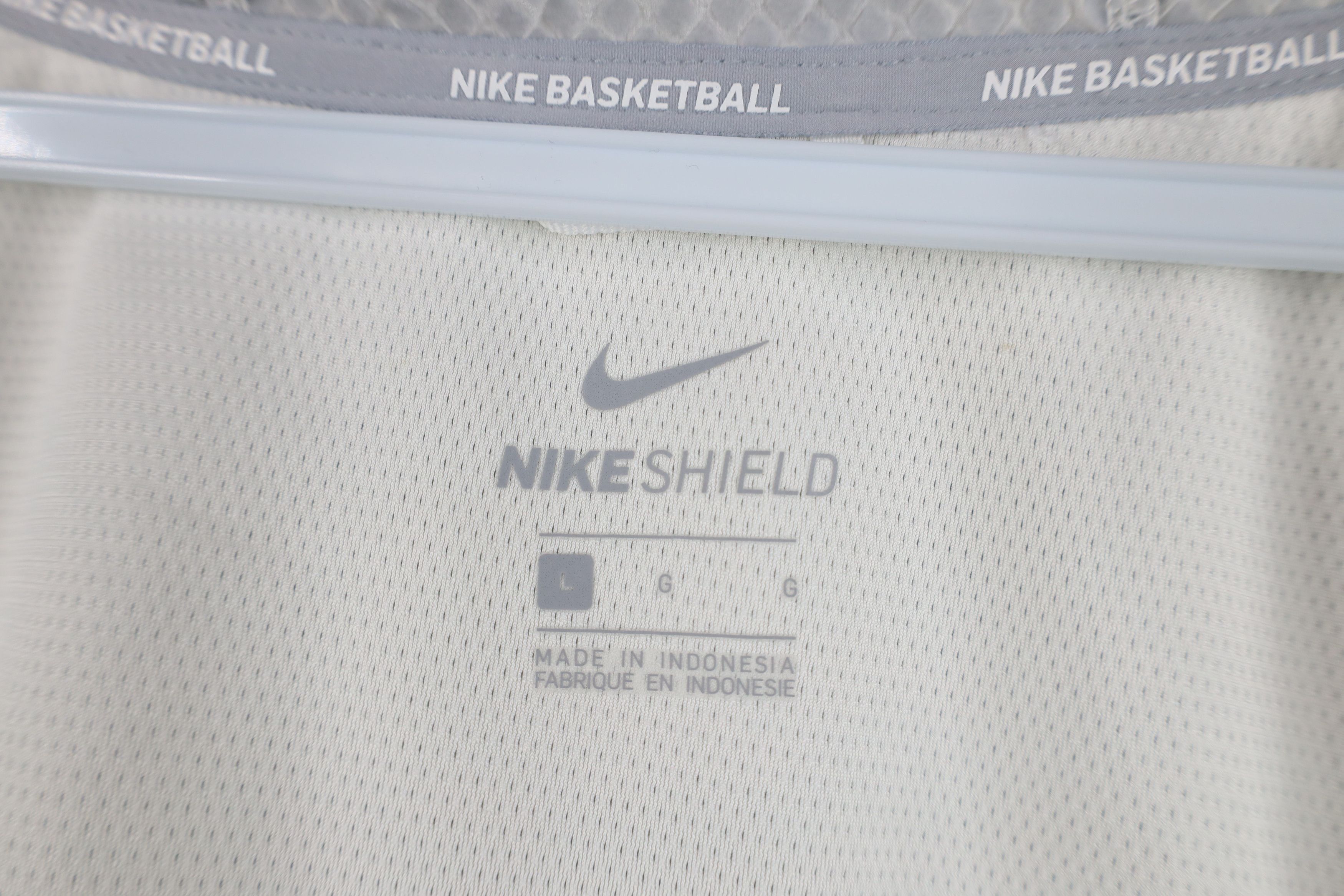 Nike Nike Shield Hyper Elite Hooded Basketball Jacket White Size US L / EU 52-54 / 3 - 10 Thumbnail