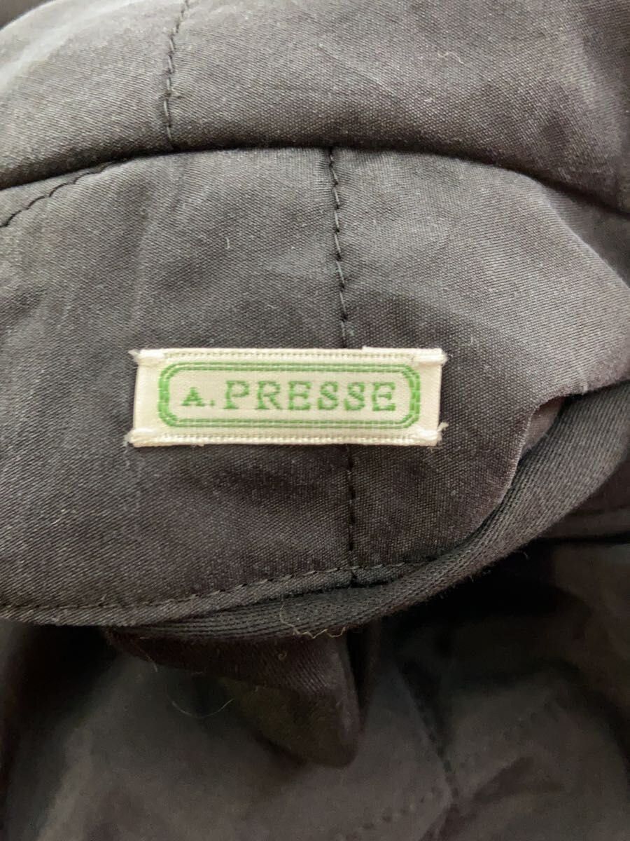 A.PRESSE Black Cotton Vintage Us Navy Souvenir Velour Jacket Size US M / EU 48-50 / 2 - 3 Thumbnail
