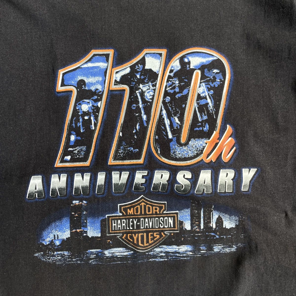 Harley Davidson Harley Davidson Tshirt Special 110th Anniversary Size US M / EU 48-50 / 2 - 2 Thumbnail