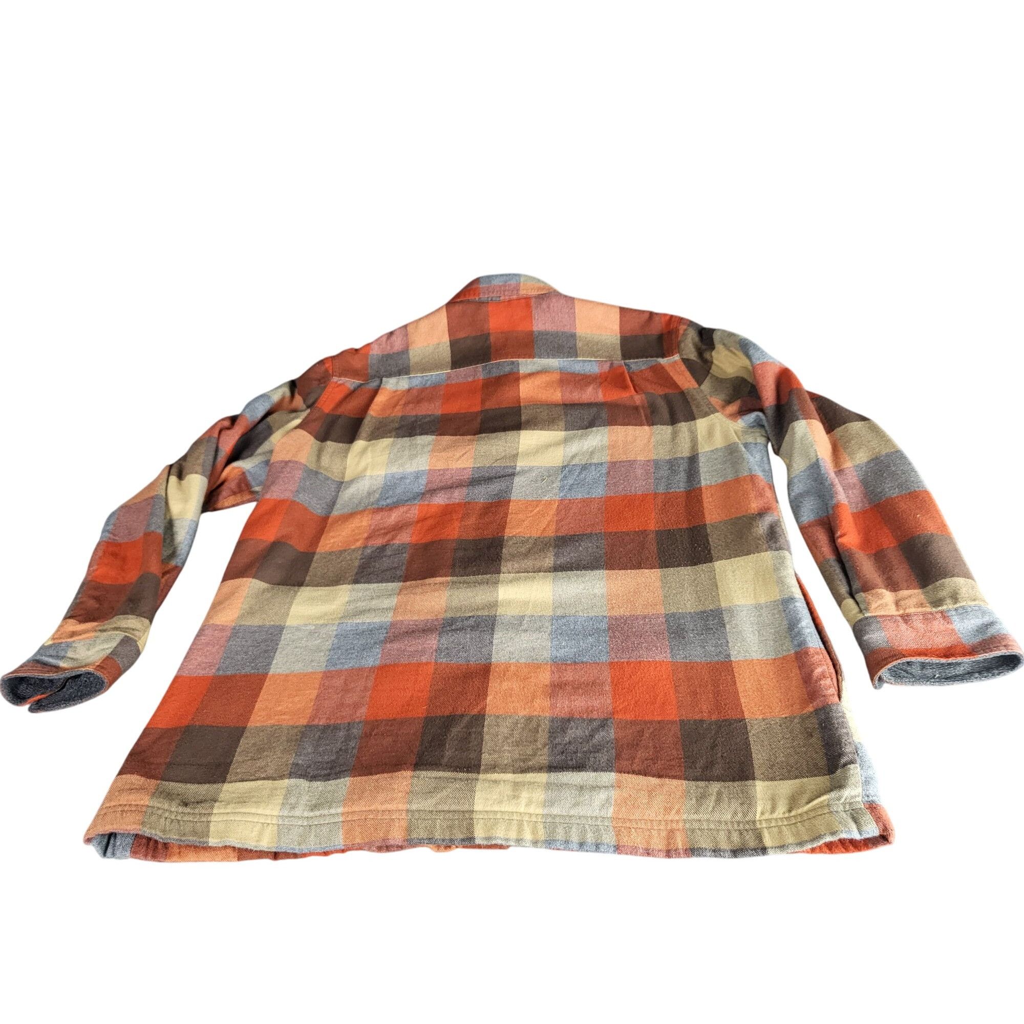 L.L. Bean L.L. Bean Fleece Lined Traditional Plaid Shacket Men Sz L Bu Size US L / EU 52-54 / 3 - 2 Thumbnail