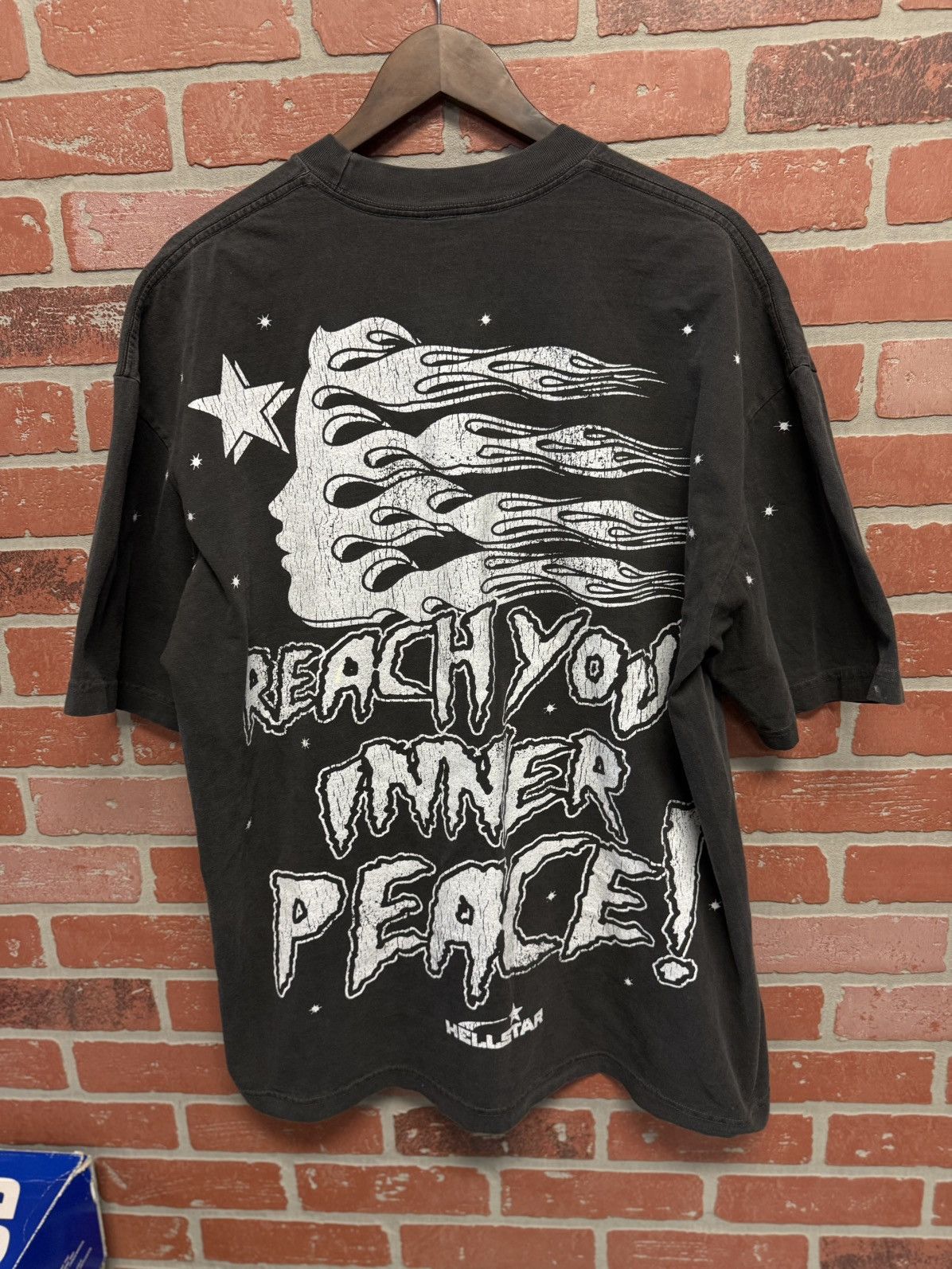 HELLSTAR Hellstar Original Drop Tee Shirt Size XL 🧼 Size US XL / EU 56 / 4 - 6 Thumbnail