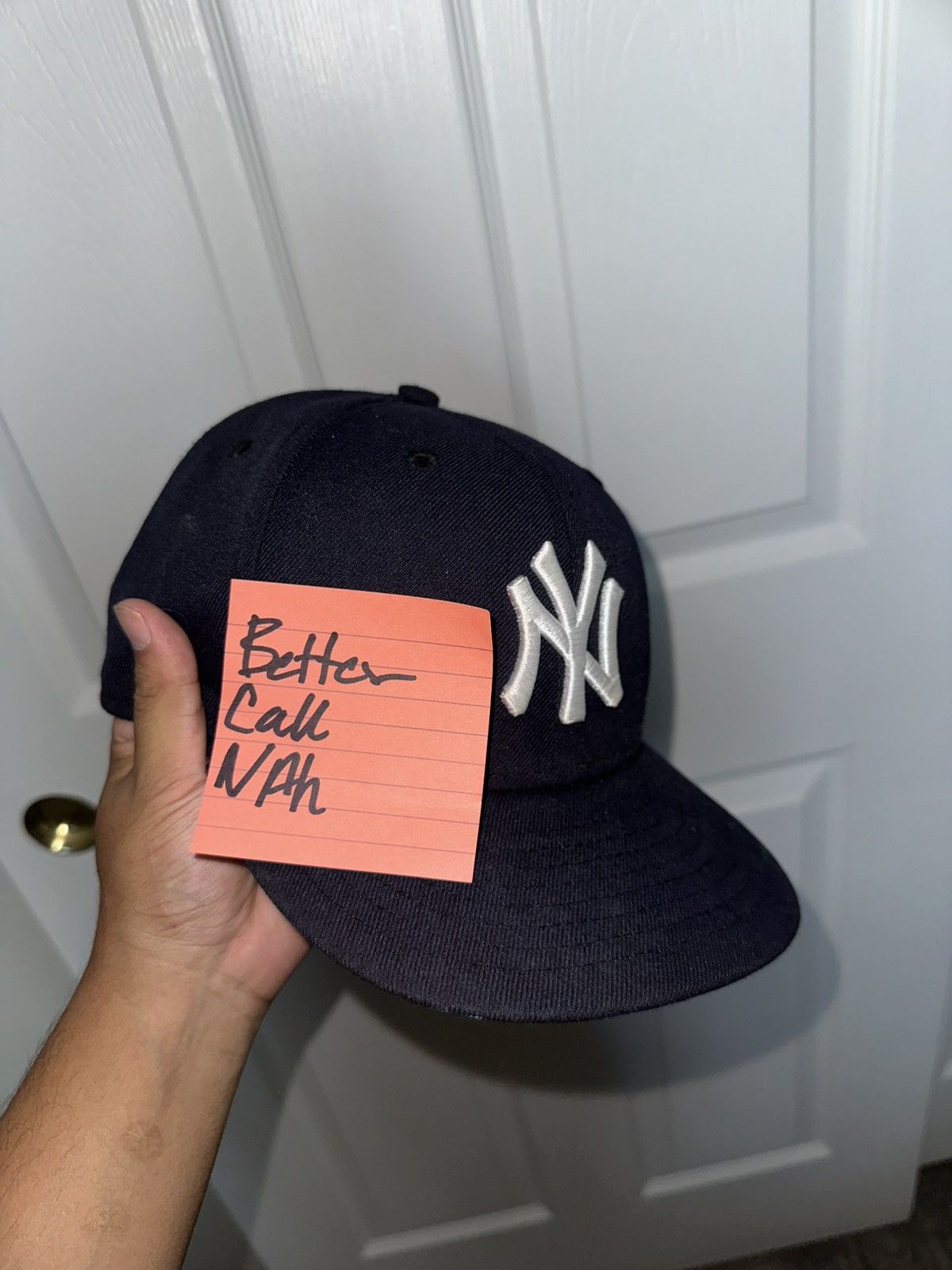 New Era NAVY New Era Fitted Yankee cap Size ONE SIZE - 1 Thumbnail