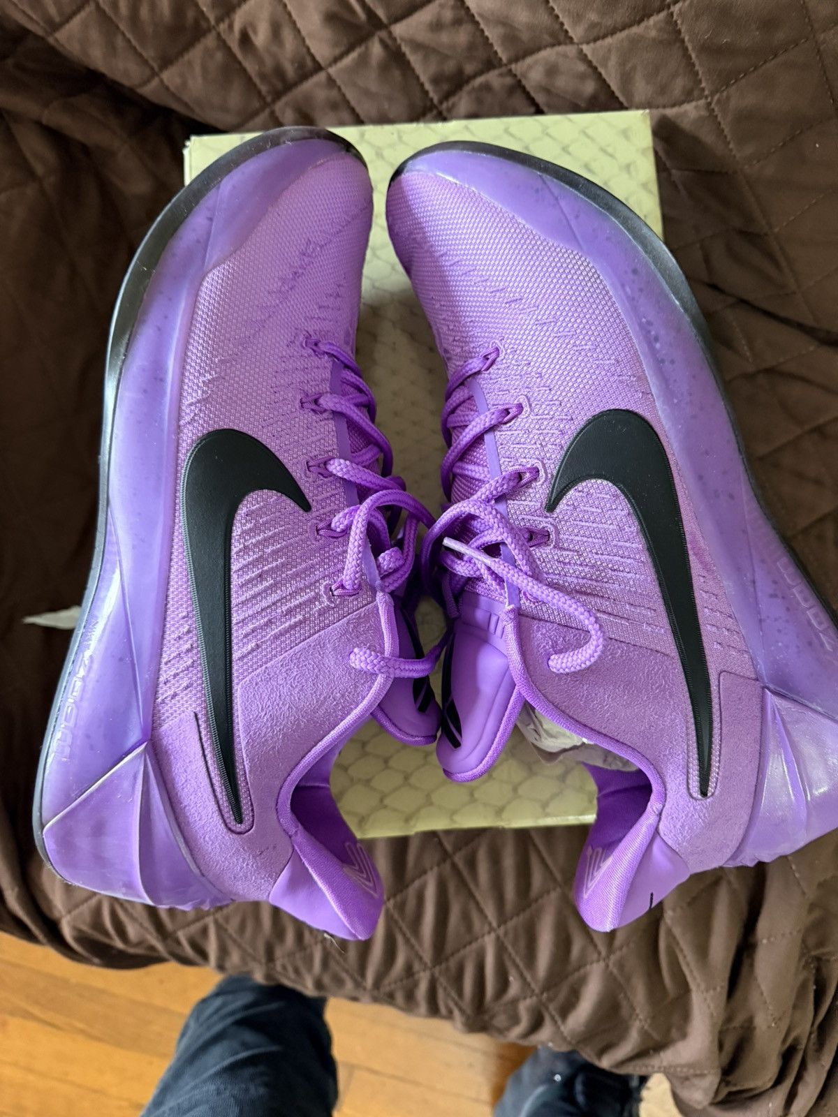 Nike Nike kobe AD Purple Stardust Size US 12 / EU 45 - 5 Thumbnail