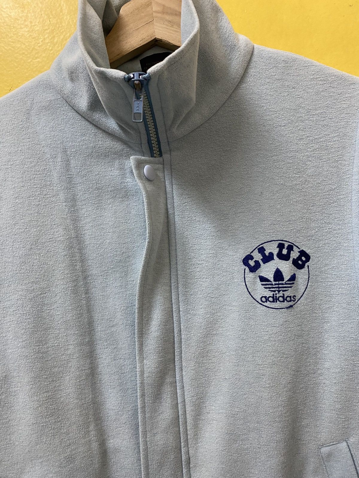 Adidas Adidas Club Fleece Sweater Zipper Size US M / EU 48-50 / 2 - 6 Thumbnail